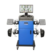 Гибридный компьютерный стенд для регулировки углов установки колес, совмещающий CCD и 3D-технологии Т 6202